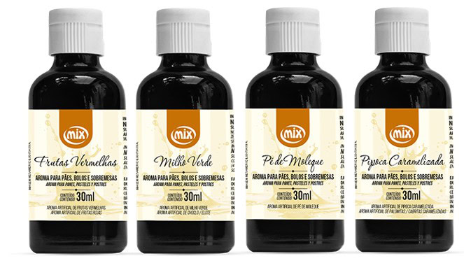 Aromas Hidrossolúveis Mix