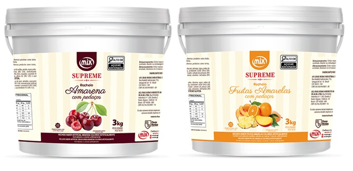 Recheios de Frutas Supreme